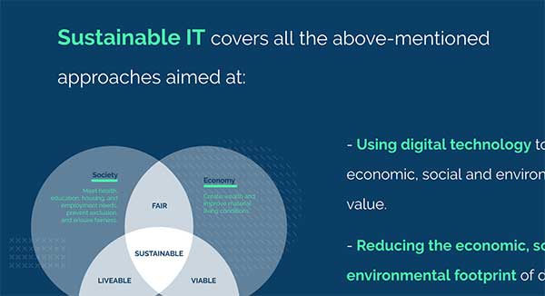 MOOC screenshot, part 4 Sustainable IT