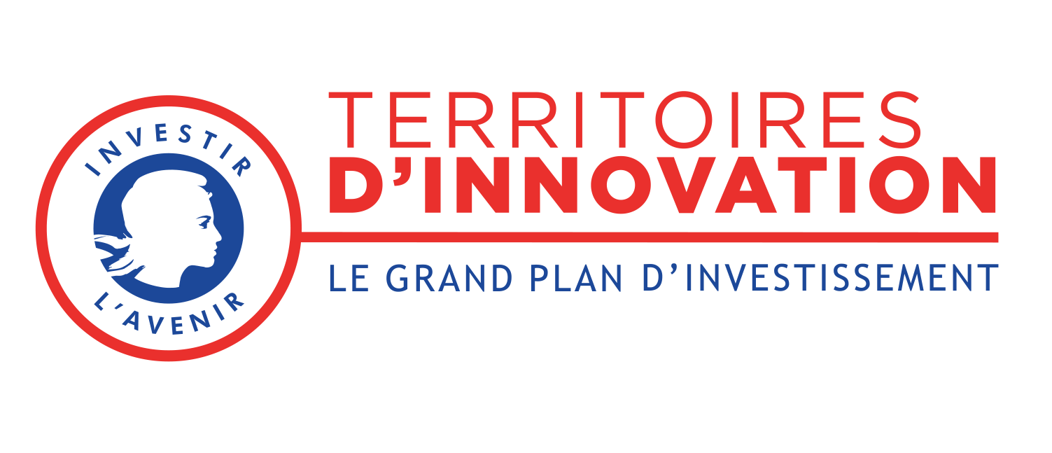 Logo of Territoire d'innovation, le grand plan d'investissement, investir l'avenir