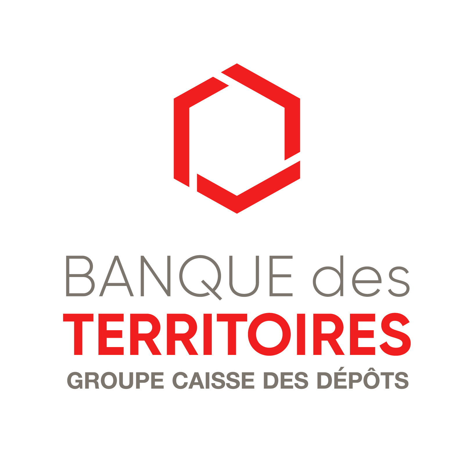 Logo of Banque des territoires, Groupe Caisse des Dépôts